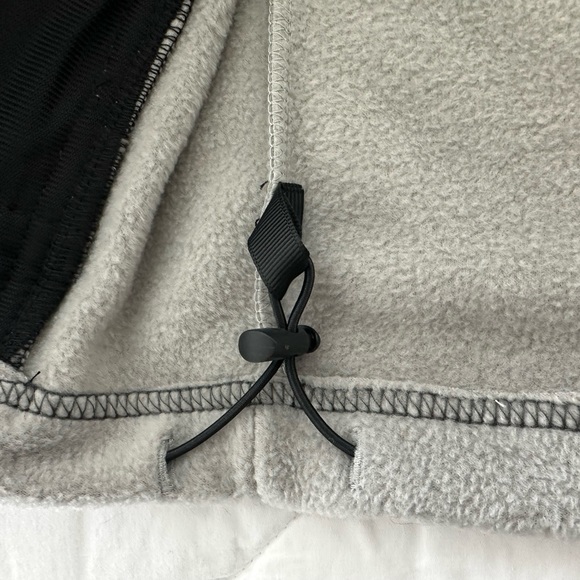 Mens Hooey XL Vest Grey and Black Fleece - Picture 7 of 8